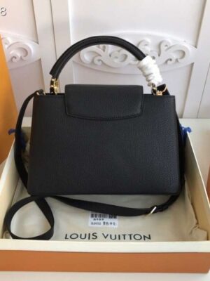 Louis Vuitton Replica Capucines PM Bag M42259 Black/Gold