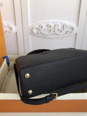 Louis Vuitton Replica Capucines PM Bag M42259 Black/Gold