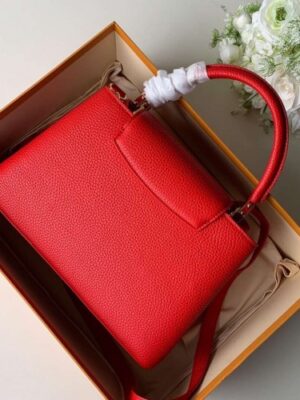 Louis Vuitton Replica Capucines PM Bag M43935 Red/Gold