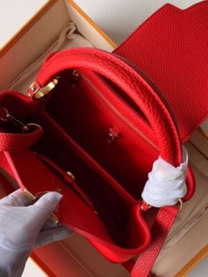 Louis Vuitton Replica Capucines PM Bag M43935 Red/Gold