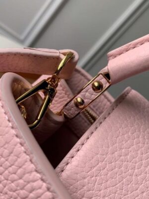 Louis Vuitton Replica Capucines PM Bag Magnolia/Gold