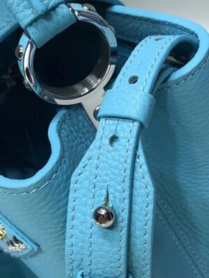 Louis Vuitton Replica Capucines PM Flower Smile Top Handle Bag M51384 Blue 2018