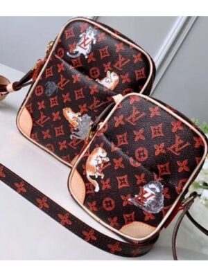 Louis Vuitton Replica Catogram Monogram Canvas Paname Set Bag M44399 Brown 2018