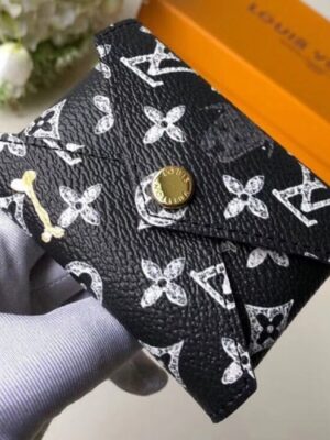 Louis Vuitton Replica Catogram Monogram Canvas Pochette Kirigami Pouch Bag M63885 Black/White 2018