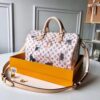 Louis Vuitton Replica Catogram Monogram Canvas Speedy 30 Bandouliere Bag M44400 White 2018