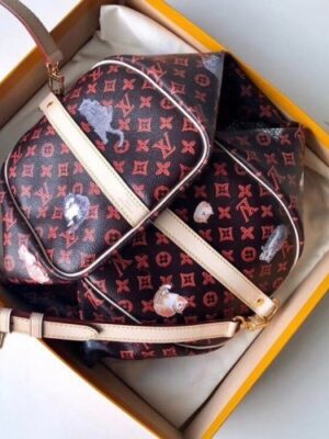 Louis Vuitton Replica Catogram Monogram Canvas Speedy 30 Bandouliere Bag M44401 Brown 2018