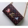 Louis Vuitton Replica Catogram Monogram Canvas Twist Chain Wallet M63888 2018
