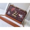 Louis Vuitton Replica Catogram Monogram Canvas Twist MM Bag M44408 Brown 2018