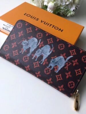 Louis Vuitton Replica Catogram Monogram Canvas Zippy Wallet M63875 2018