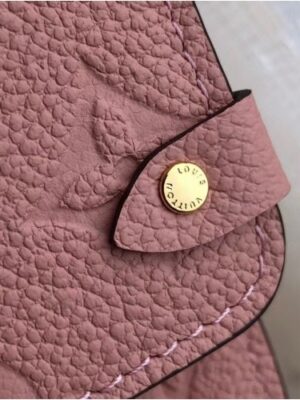 Louis Vuitton Replica Chain Wallet in Monogram Empreinte Leather M63399 Pink 2018