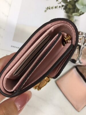 Louis Vuitton Replica Cherrywood Compact Wallet M61911 Pink