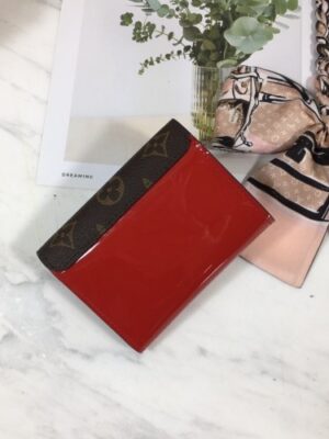 Louis Vuitton Replica Cherrywood Compact Wallet M61912 Red