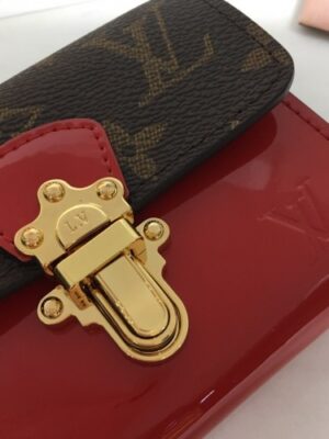 Louis Vuitton Replica Cherrywood Compact Wallet M61912 Red