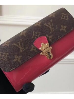 Louis Vuitton Replica Cherrywood Wallet M61719 Cherry Red