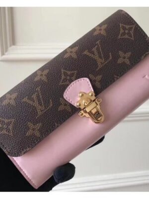 Louis Vuitton Replica Cherrywood Wallet M61719 Pink