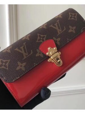 Louis Vuitton Replica Cherrywood Wallet M61719 Red