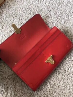 Louis Vuitton Replica Cherrywood Wallet M61719 Red