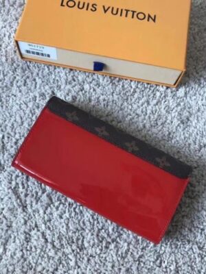 Louis Vuitton Replica Cherrywood Wallet M61719 Red