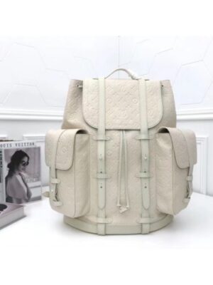 Louis Vuitton Replica Christopher Backpack GM LV Replica M53286 white