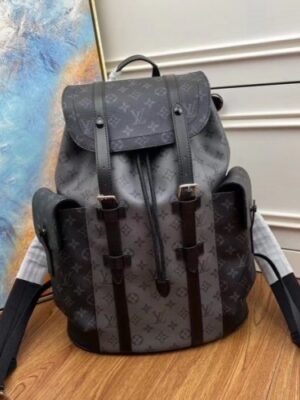 Louis Vuitton Replica Christopher PM Backpack Monogram Eclipse M45419