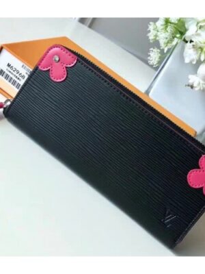 Louis Vuitton Replica Clémence Wallet in Epi leather M62967 Black