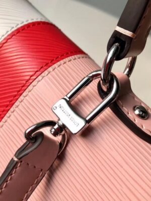 Louis Vuitton Replica Cluny BB Top Handle Bag in Epi Leather M41305 Pink 2018