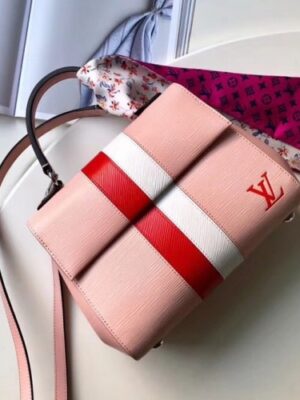 Louis Vuitton Replica Cluny BB Top Handle Bag in Epi Leather M41305 Pink 2018