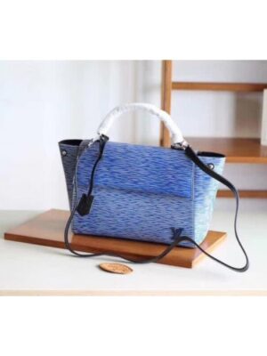 Louis Vuitton Replica Cluny BB/MM Handbag in Epi Leather M41338 Blue