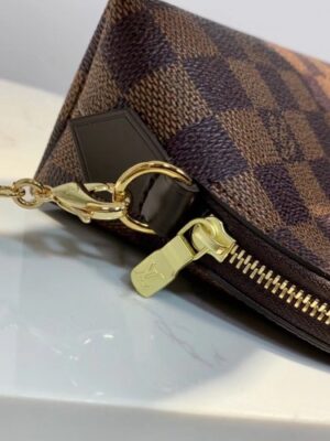 Louis Vuitton Replica Cosmetic Pouch GM Bag M47353 Damier Ebene Canvas