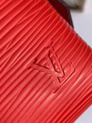 Louis Vuitton Replica Cosmetic Pouch PM Bag Epi Leather Coquelicot M41114