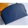 Louis Vuitton Replica Cosmetic Pouch PM Bag Epi Leather Indigo M40638