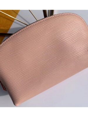 Louis Vuitton Replica Cosmetic Pouch PM Bag Epi Leather Pink M52030