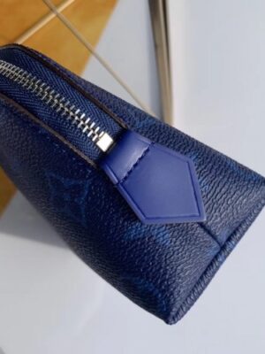 Louis Vuitton Replica Cosmetic Pouch PM Bag Monogram Blue