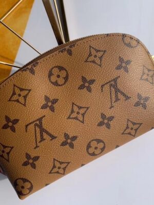 Louis Vuitton Replica Cosmetic Pouch PM Bag Monogram Reverse Canvas