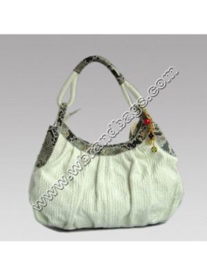 Louis Vuitton Replica Cowhide Handbag in White