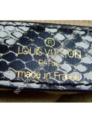 Louis Vuitton Replica Cowskin Handbag in BLACK