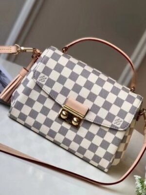 Louis Vuitton Replica Croisette Handbag N41581 Damier Azur Canvas 2017