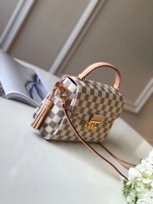 Louis Vuitton Replica Croisette Handbag N41581 Damier Azur Canvas 2017