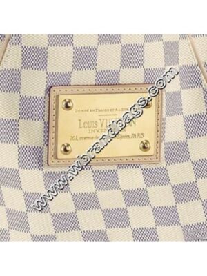 Louis Vuitton Replica DAMIER AZUR CANVAS GALLIERA PM HANDBAG