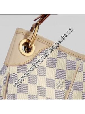 Louis Vuitton Replica DAMIER AZUR CANVAS GALLIERA PM HANDBAG