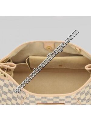 Louis Vuitton Replica DAMIER AZUR CANVAS GALLIERA PM HANDBAG