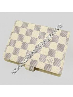 Louis Vuitton Replica DAMIER AZUR CANVAS MEDIUM RING AGENDA COVER