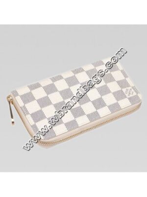 Louis Vuitton Replica DAMIER AZUR CANVAS ZIPPY COMPACT WALLET