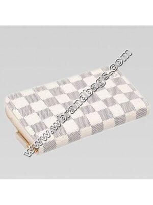 Louis Vuitton Replica DAMIER AZUR CANVAS ZIPPY COMPACT WALLET