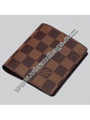 Louis Vuitton Replica DAMIER CANVAS BILLFOLD WITH 6 CREDIT CARD