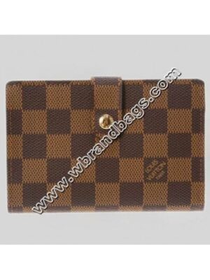 Louis Vuitton Replica DAMIER EBENE CANVAS FRENCH PURSE