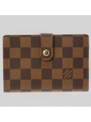 Louis Vuitton Replica DAMIER EBENE CANVAS FRENCH PURSE