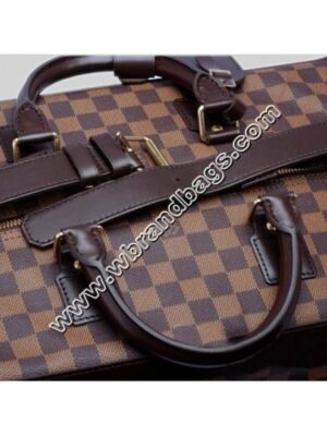 Louis Vuitton Replica DAMIER EBENE CANVAS GRIMAUD TRAVEL BAG