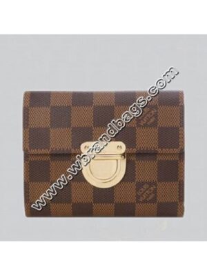 Louis Vuitton Replica DAMIER EBENE CANVAS KAOLA WALLET