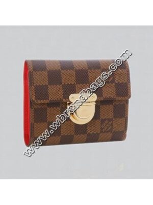 Louis Vuitton Replica DAMIER EBENE CANVAS KAOLA WALLET